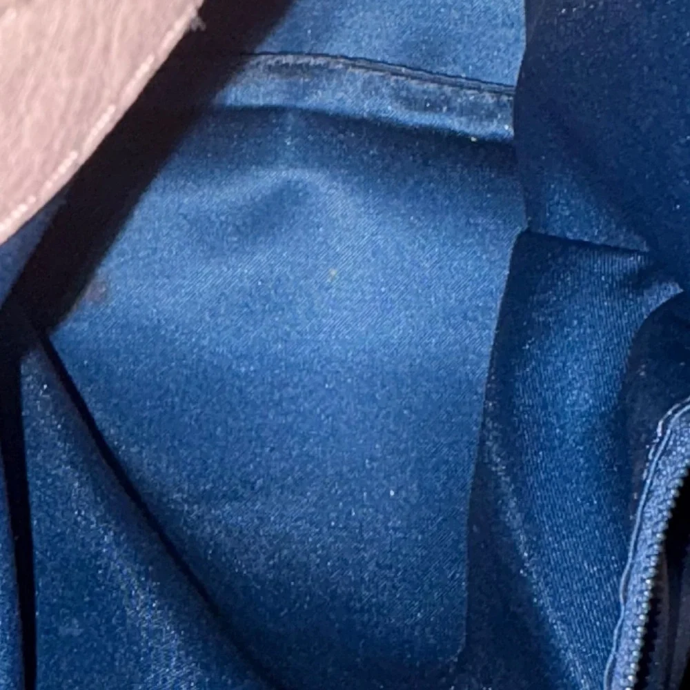 Coach Madison Maggie All Leather Hobo Style Shoulder Bag In Grey - Picture 15 of 16